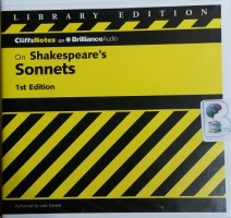 CliffsNotes - Shakespeare's Sonnets written by James K. Lowers performed by Luke Daniels on CD (Abridged)